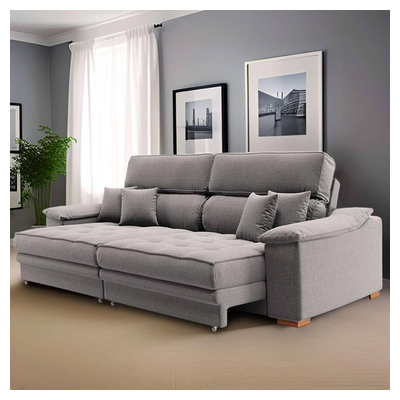 Sofá Cama 3 Lugares