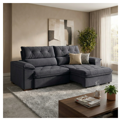 Sofá de Canto 5 Lugares